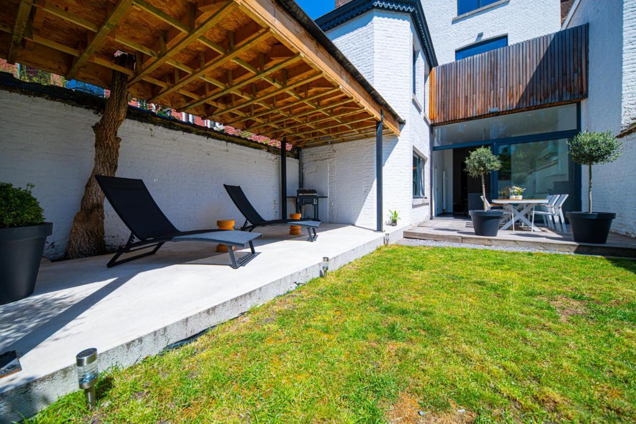 Ferienwohnung Garden Guillemins Station Lüttich Exterior foto